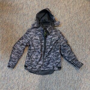 Men’s Motorcycle Jacket with Removable Lining